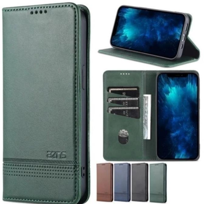 Flip Case Oppo A54 4G  Casing Dompet Kulit Lipat Cover Leather Csse