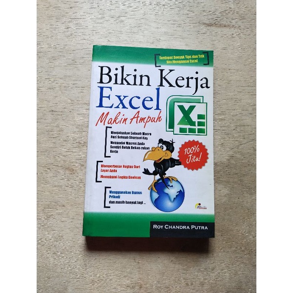 Buku Komputer, BIKIN KERJA EXCEL Makin Ampuh Karya Roy Chandra Putra