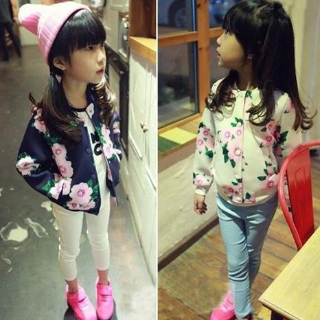 Jaket Anak Motif Bunga