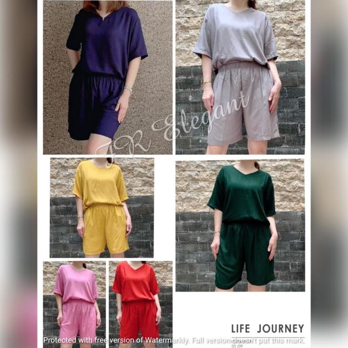 Setelan baju wanita / Setelan wanita / Setelan baju santai