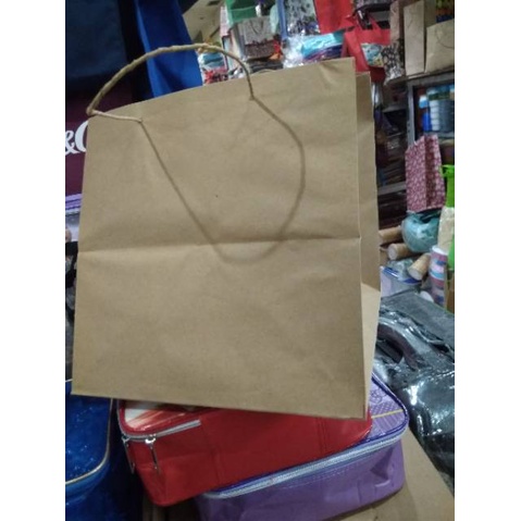 

R Bag Polos Buat Nasi Box 25 Isi 12 Pcs/Terlaris Dan Ter