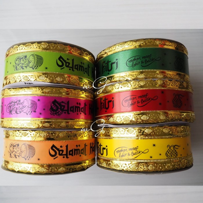 

Slempang Idul Fitri Renda; Lebar 5cm