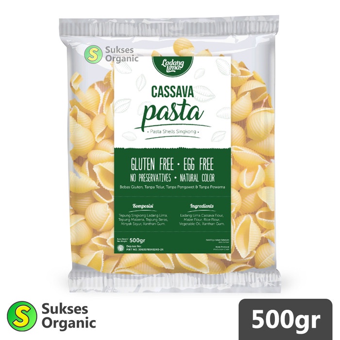 

Promo Shells Gluten Free Pasta Singkong Ladang Lima 500Gr