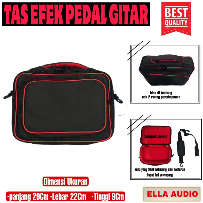 Promo Tas Efek Gitar Softcase Efek Gitar