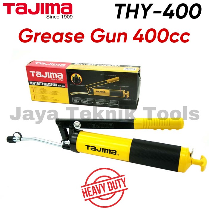 Promo Grease Gun Tajima Thy 400 Pompa Gemuk 400 Cc Ml Jepang Thy400