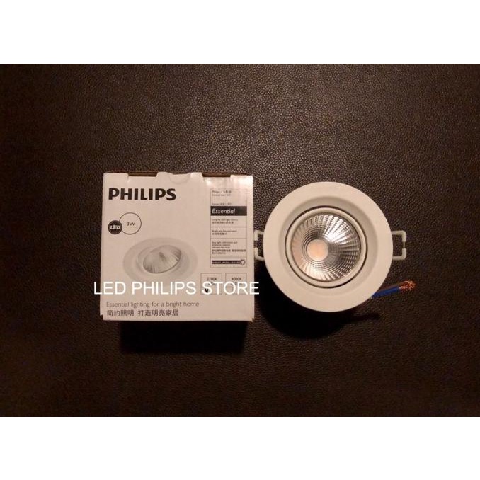 PHILIPS Recessed Spot LED Kyanite 3W 3Watt 3 Watt 3 W 59751