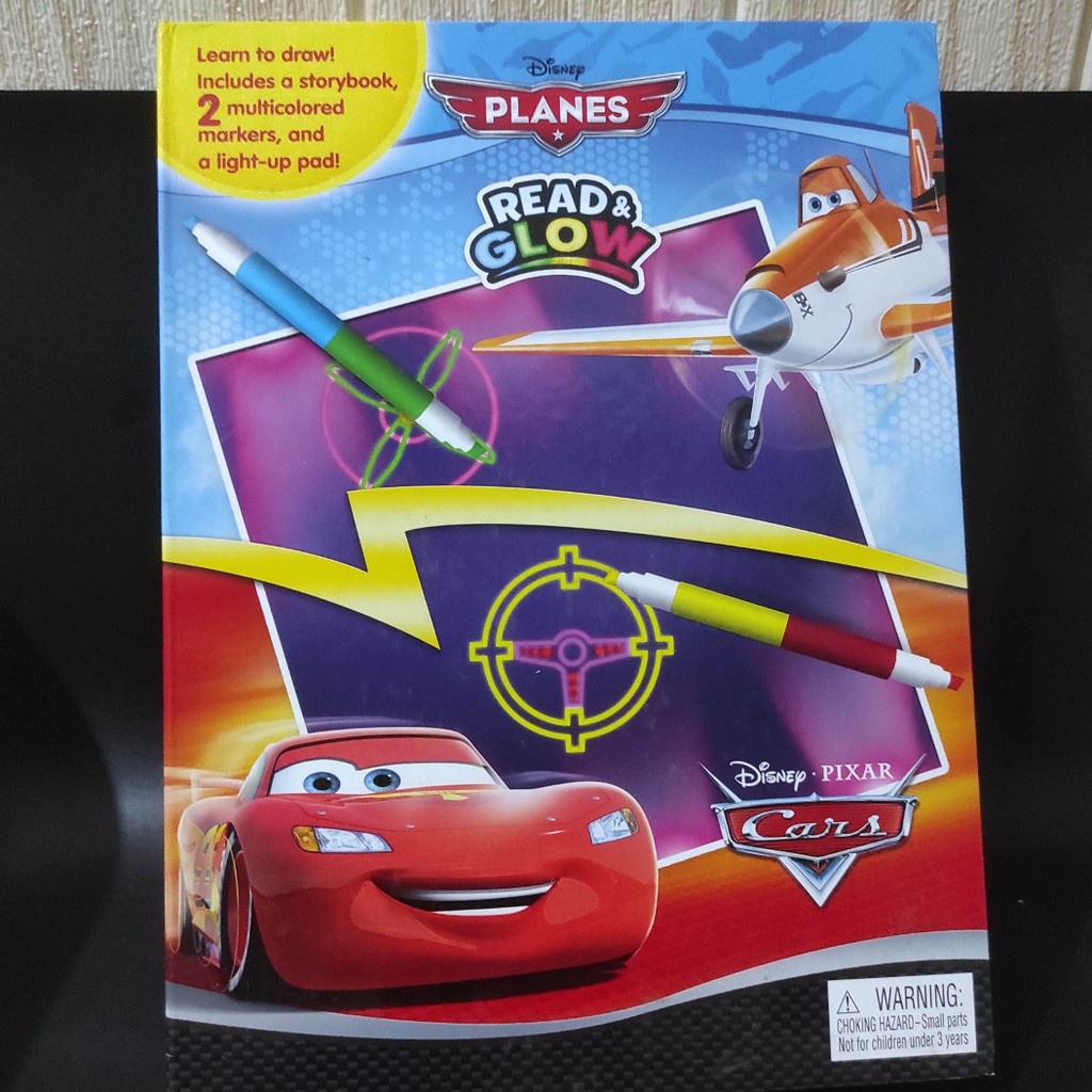 Disney PIXAR Cars/Planes Read & Glow