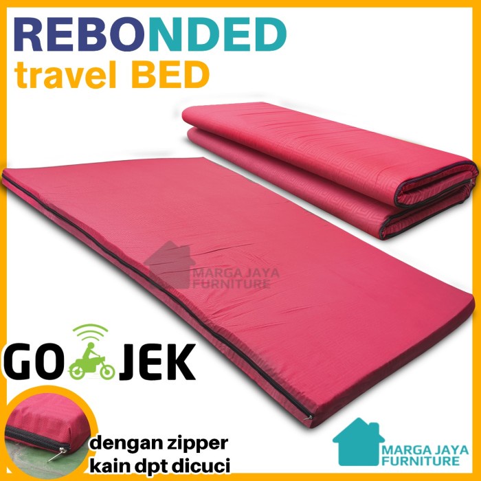 Kasur Lipat Gulung Rebonded Travel Bed 80 X 180
