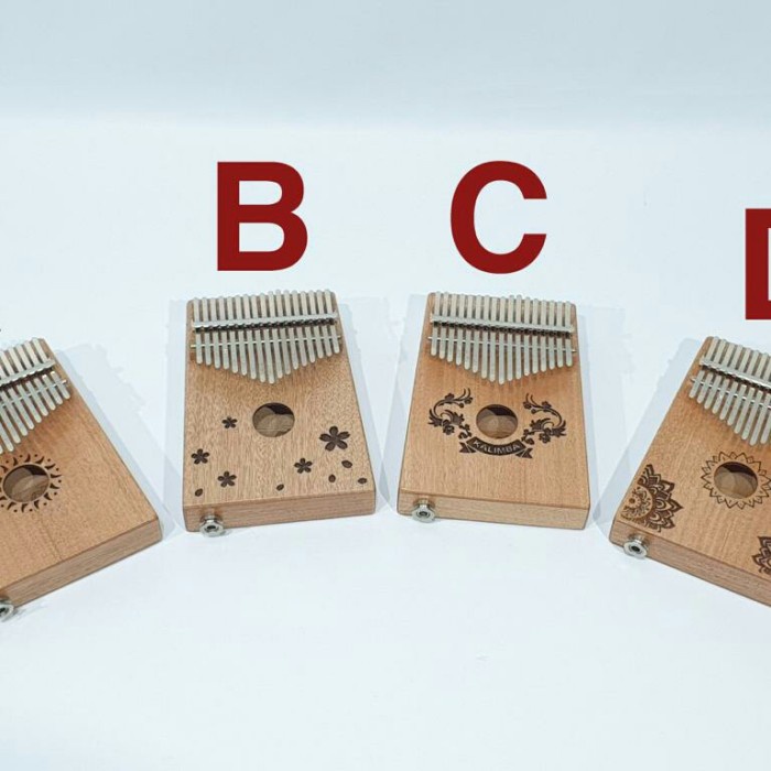 Kalimba - Kalimba Elektrik Merk Cowboy Original 17 Nada Eq Listrik Komplit