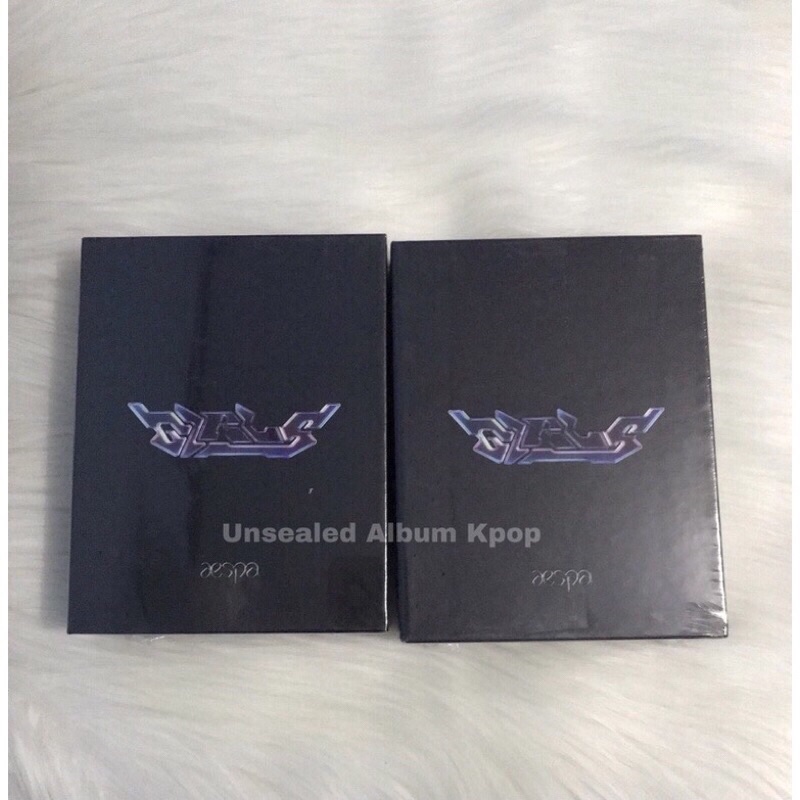 (Sealed) Aesps Deluxe Box Ban Set Sgs Sm Global Shop Winter Karina Giselle Ningning Photocard