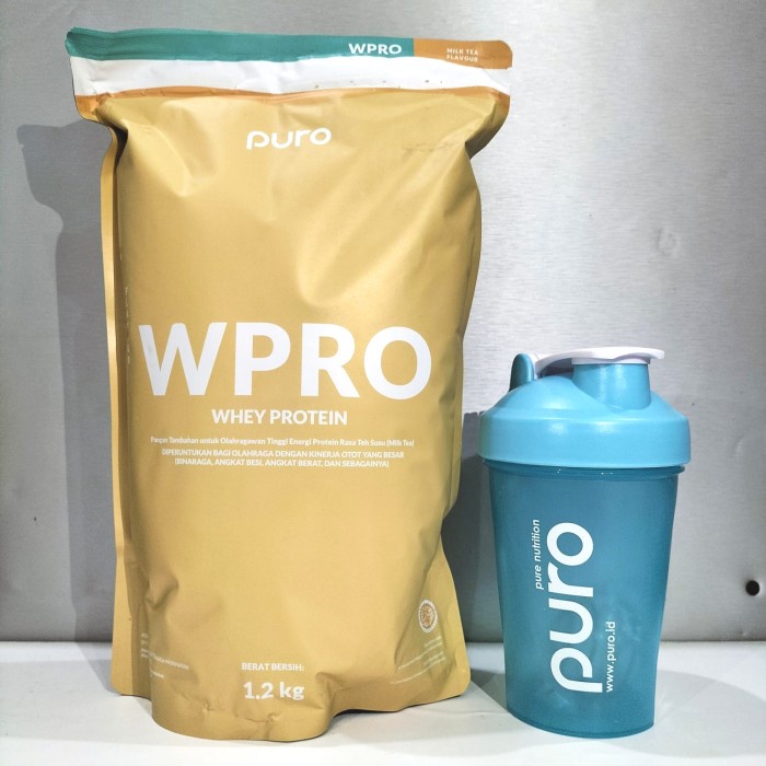PURO WPRO W PRO 1200g - Grassfed Whey Protein 1200 gram BPOM HALAL