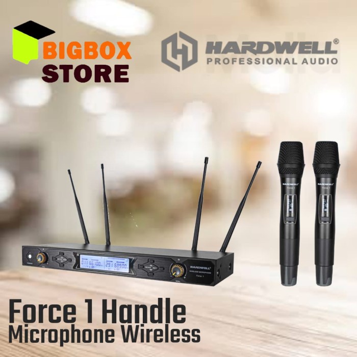 Microphone Wireless HARDWELL Force1 / Force 1 / Force-1 Handheld 2