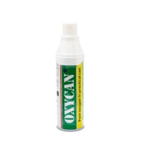 Oxycan Green Kaleng 500 cc - Oxygen / Oksigen Portable - APOTEK RESMI