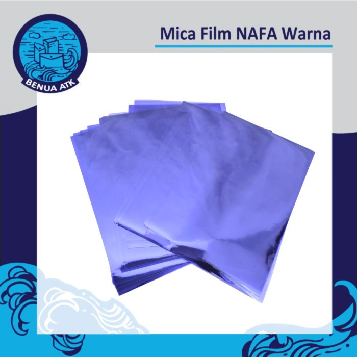 

Promo Mika Jilid Plastik / Mica Film Warna Folio Nafa [Mff] Ori