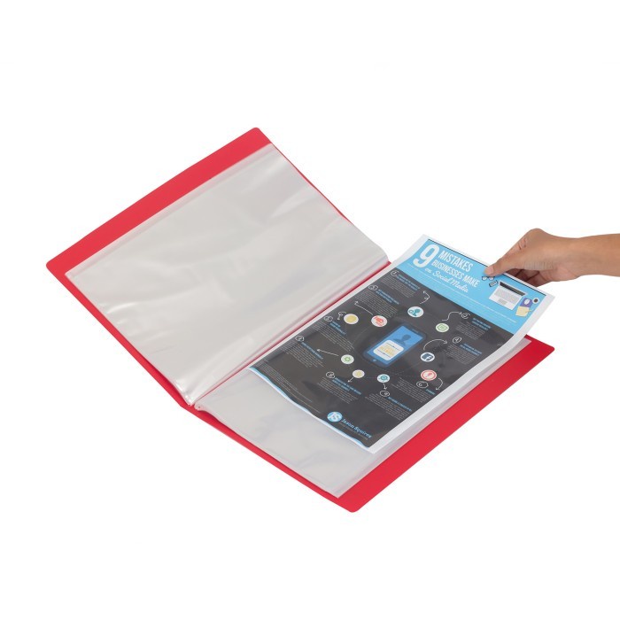 

For Sale Bantex Display Book Hello Kitty 20 Sheets Folio Red #3183A09Hk+P Free Ongkir