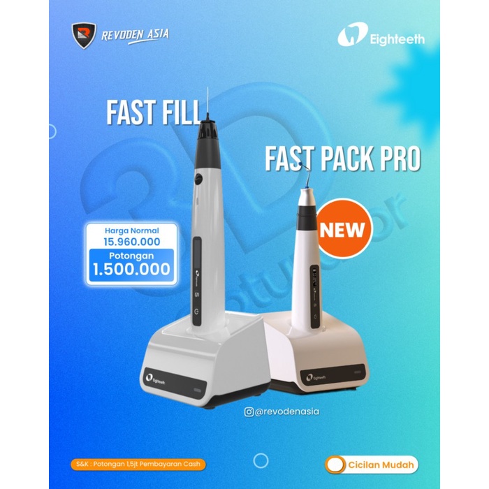 PROMO PAKET OBTURATOR FAST-FILL & FAST-PACK PRO EIGHTEETH