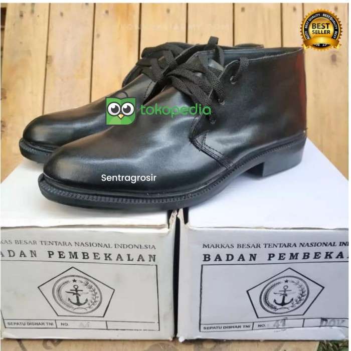 PROMO Sepatu PDH TNI Sepatu PDH Jatah Badan Pembekalan