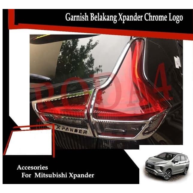 List Lampu Belakang Xpander - Garnish Belakang Xpander Chrome Logo star