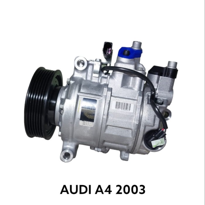 KOMPRESOR COMPRESOR AC MOBIL AUDI A4 2003 ASLI DENSO ORIGINAL star