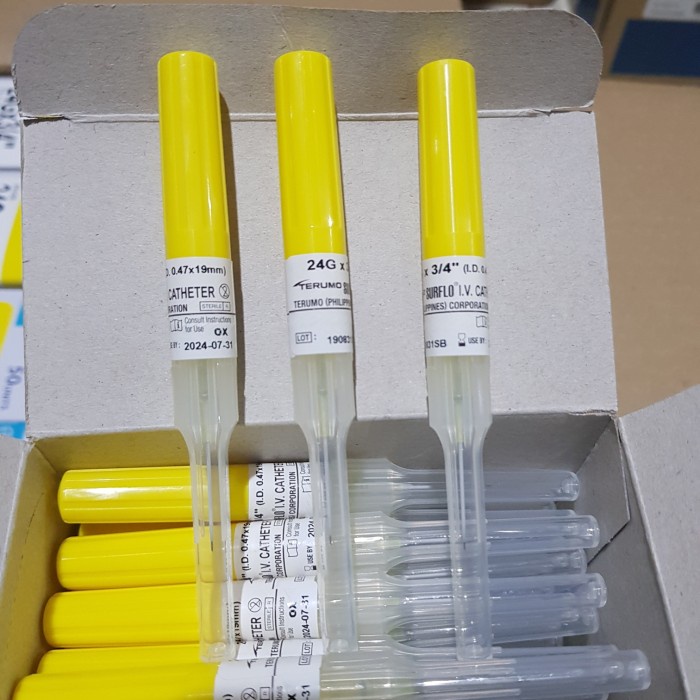 IV Catheter 24 Terumo / Surflo 24 Terumo / Surflo IV Catheter -Tatasie