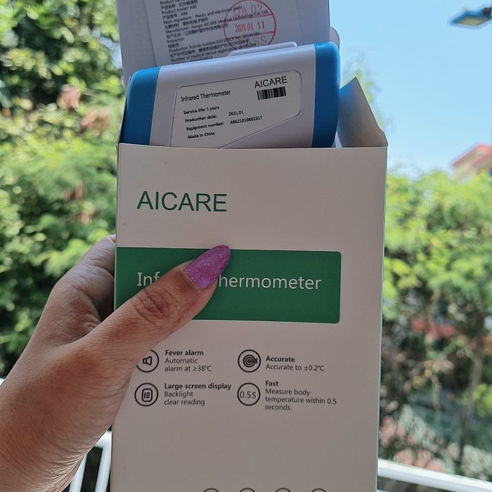 thermometer gun infrared icare -Tatasie