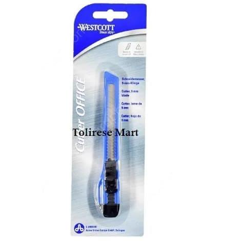 

Westcott Cutter Office 9 Mm Extra 5 - Biru