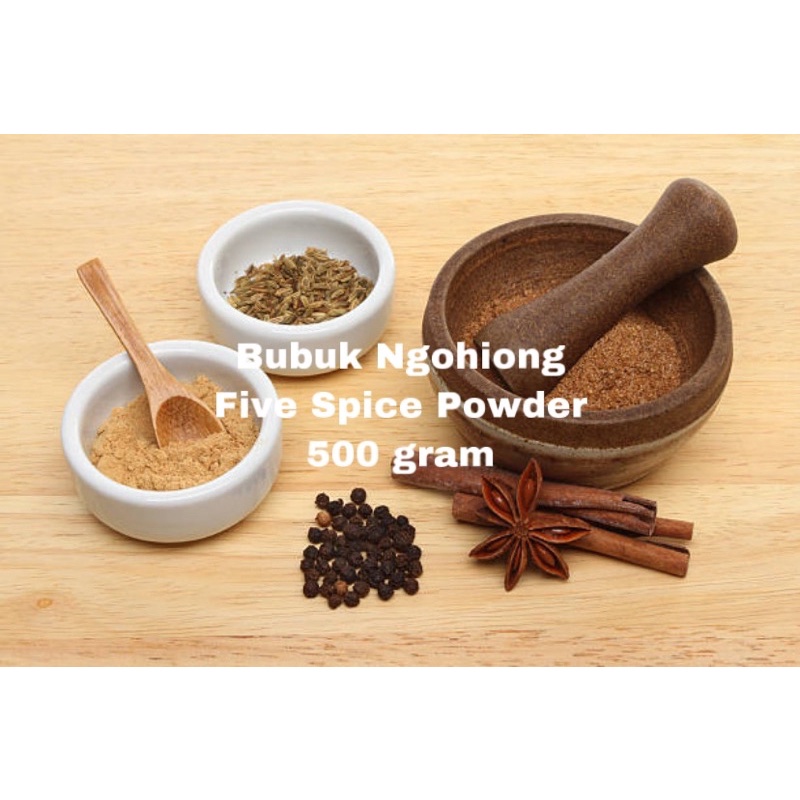 

Bubuk Ngohiong Five Spice Powder 500 Gram Ter