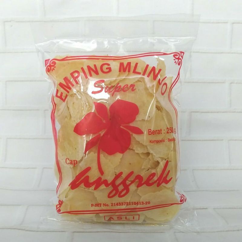 

Emping Mentah Melinjo 250 Gram Siap Goreng Tanpa Gawet