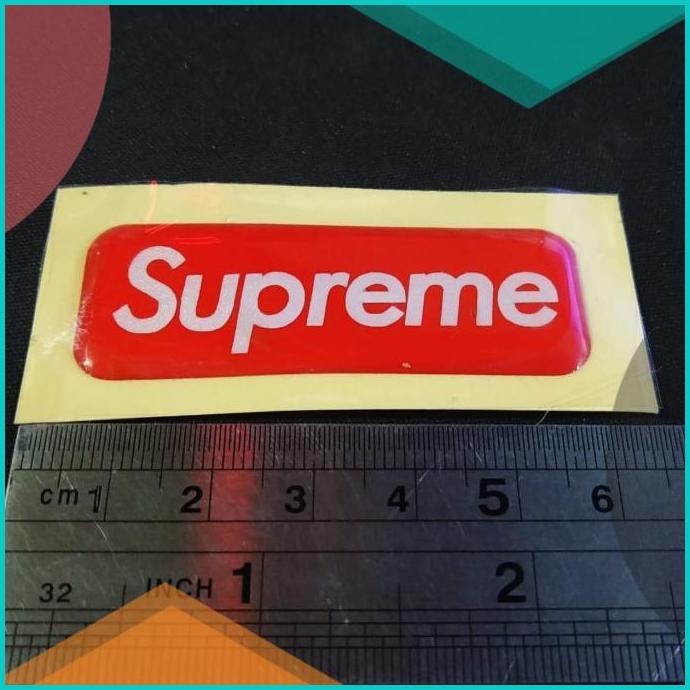 

Sticker Timbul Resin Supreme 5,5x2cm 20JVLZ3 tools n parts la