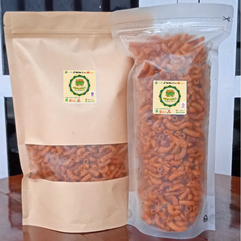 

Makaroni Pedas 400 Gram - 500 Gram (Kemasan Premium) / Cemilan Murah BDL