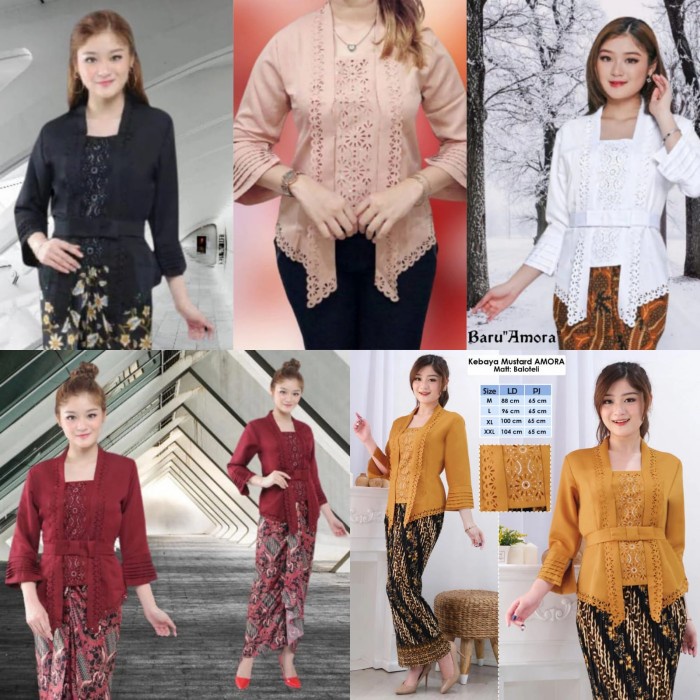 Atasan Kebaya Kutu Baru Modern