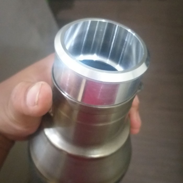 NEW ADAPTOR KNALPOT NASSERT BEET AUSTIN RACING SC PROJECT INLET 60 KE 51MM ORIGINAL TERBARU