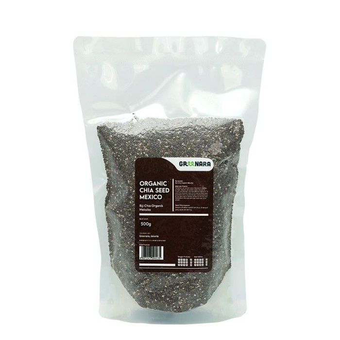 

Biji Chia Hitam Organik 500Gr / Organic Black Chia Seed