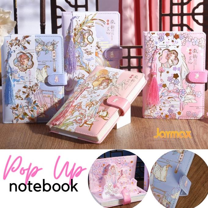 

Magnetic Notebook Lady Samurai / Diary Jurnal agenda Buku tulis
