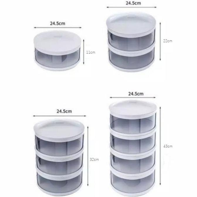 Original Food Cover Layer Penutup Makanan Tudung Saji Tutup Sayur Susun 3 4 5 Tingkat COD