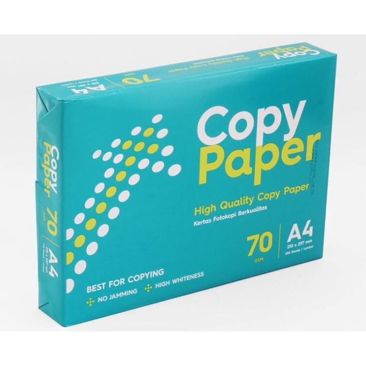 

Best! Kertas HVS 75g Copy Paper A4 500 Lembar (Per 1 rim) !!