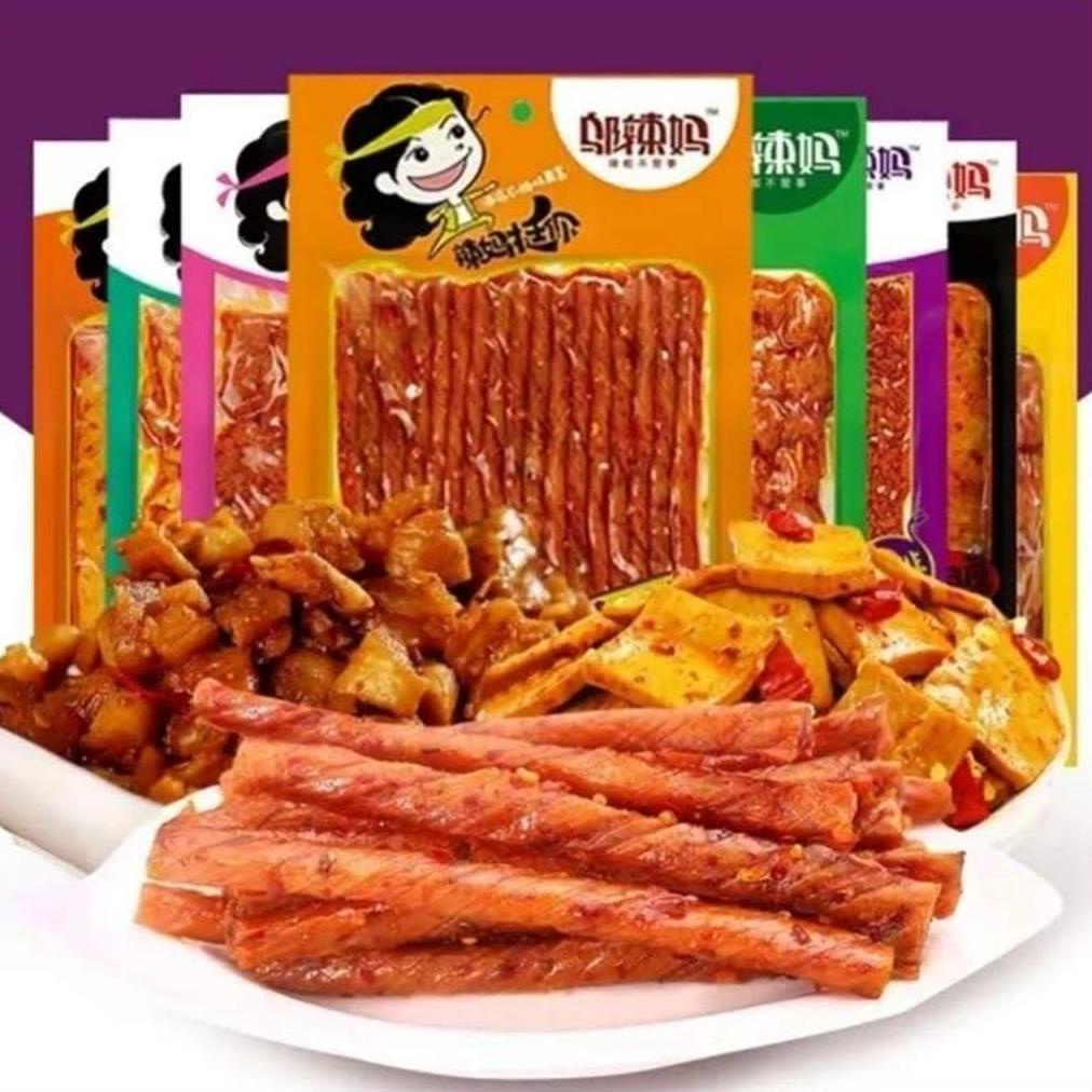 

TRENDING WULAMA LATIAO GLUTEN SNACK TENDON / GARLIC / SPICY SNACK VEGETARIAN HALAL TETAP TRENDING DI SHOPEE