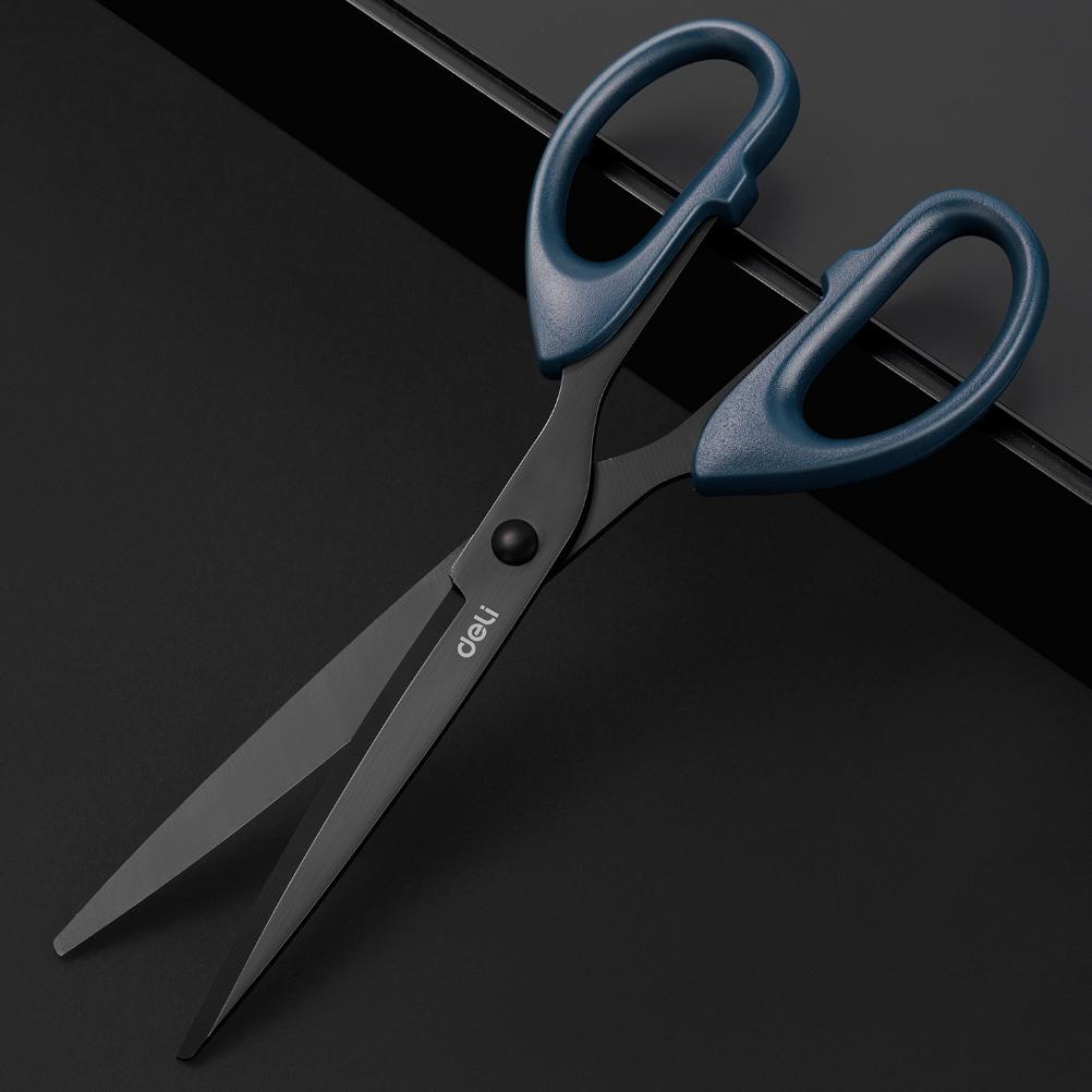 

Original Deli Scissor / Gunting Lapis Teflon Anti Karat Nyaman Digenggam 6009-S COD