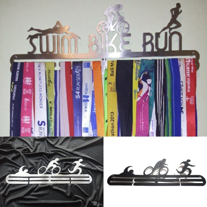 Promo Medal Hanger- Gantungan Medali - Swim Bike Run Triathlon