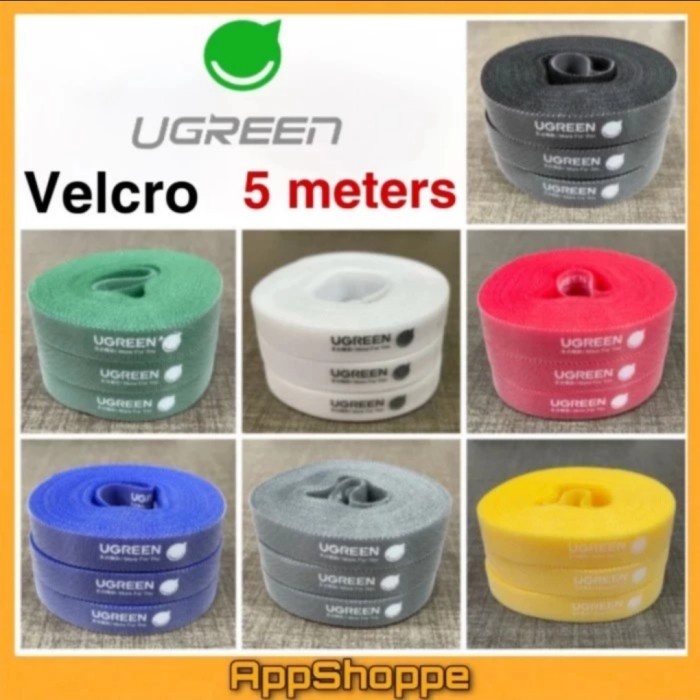 

Promo Velcro 5M Cable Organizer Wire Winder Velcro Holder Cord Multi Colour