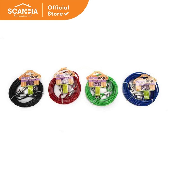 

Promo Scandia Dog Tie Out Cable 6 M (Pg0006)