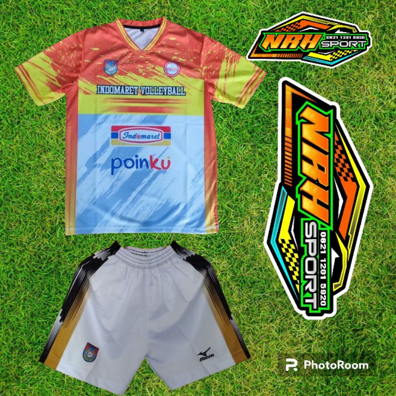 JERSEY VOLY INDOMARET JERSEY VOLI INDOMARET LIVOLI DIVISI UTAMA JERSEY VOLY ALFIN DANIEL BINTANG SAP