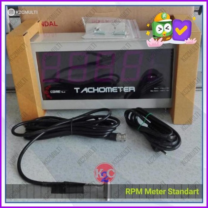Promo Digital Tachometer Rpm Meter Coretech Original Starnics Original