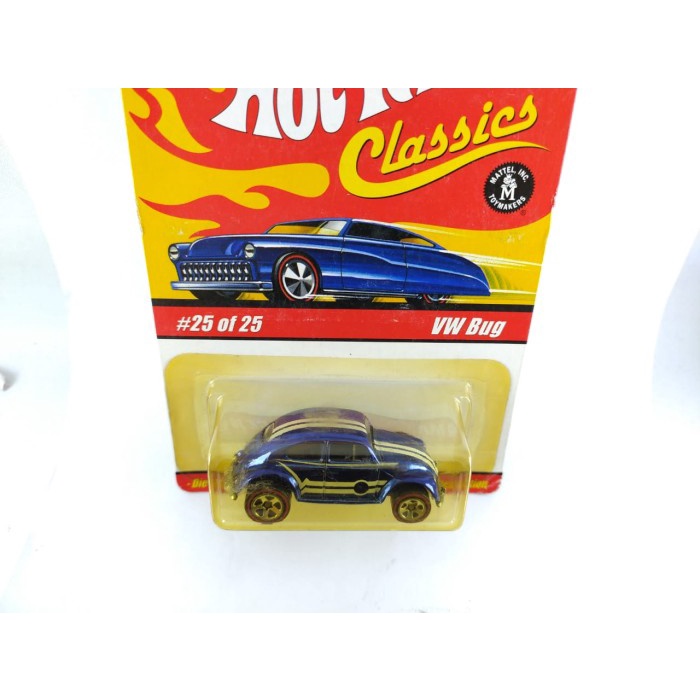 PROMO HOTWHEELS DIECAST VW BUG BIRU HOT WHEELS CLASSICS TERLARIS