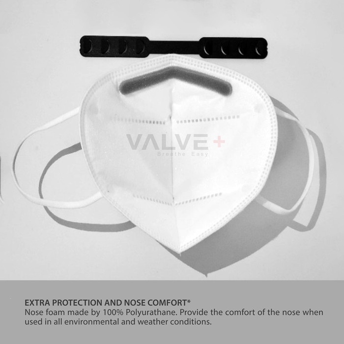 Masker Medis ValvePlus Purism FFP2 NR 6 Ply Box - JM