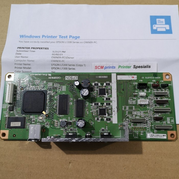 MAINBOARD EPSON L1300 NEW POWER SUPPLY L1300 PRINTHEAD L1300 SPAREPART
