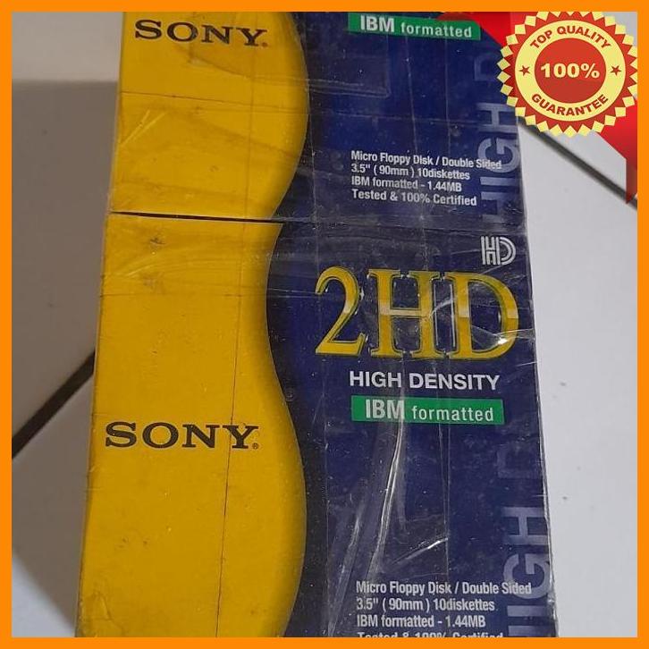 (TRB) DISKET SONY KECIL JADUL 1.44 BARU STOK LAMA BUAT BACA FLOPPY DISK