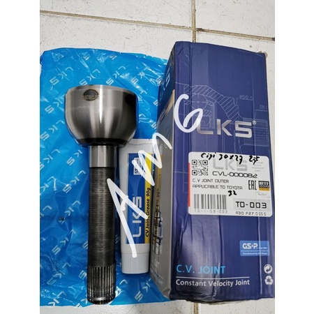 cv joint luar hardtop 2f as roda depan hardtop 2f