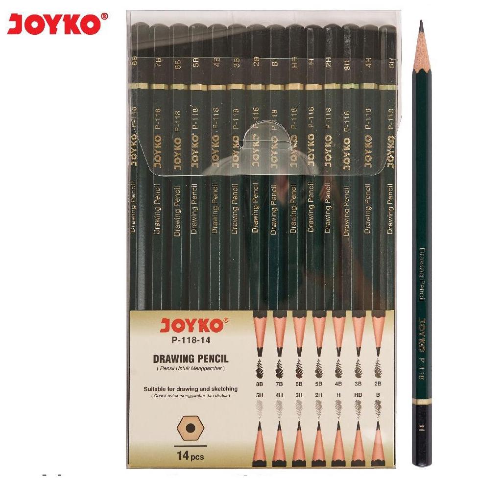 

Sale Joyko Drawing Pencil Set 14 / Pensil Joyko Terlaris