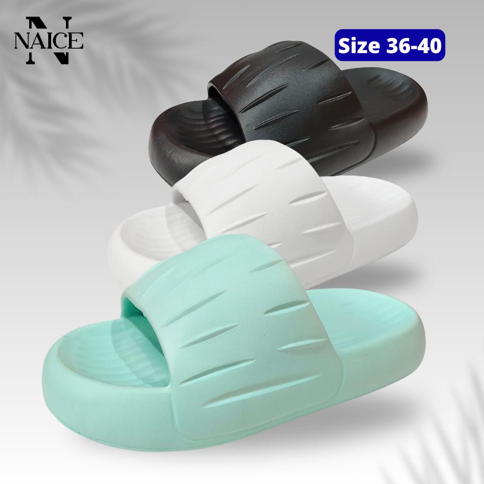 Murah Sendal Wanita Slop Karet Jelly Eva / Sandal Slop Wanita Anti Air Tebal Empuk / Sendal Wanita K